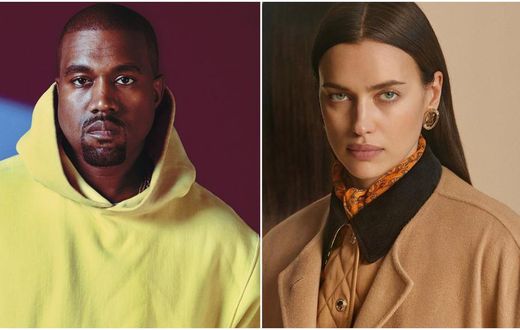 Kanye West and model Irina Shayk  [Instagram/Irina Shayk]