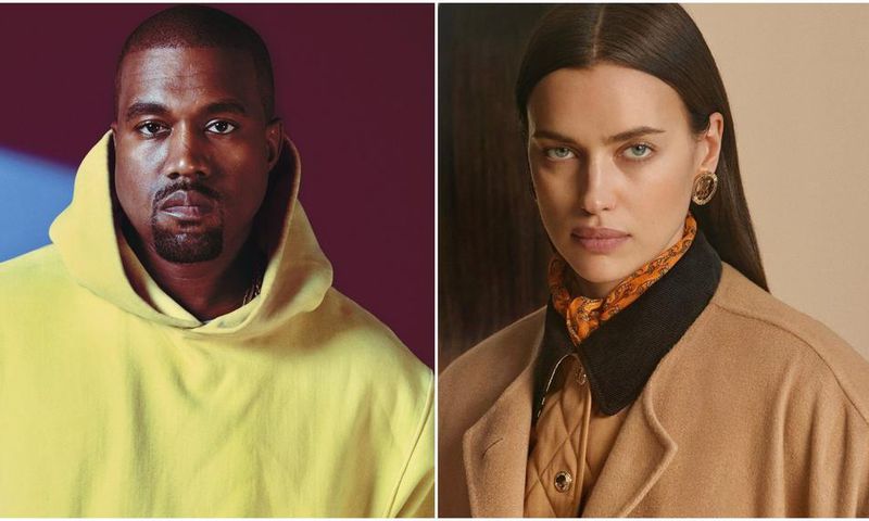 Kanye West and model Irina Shayk  [Instagram/Irina Shayk]