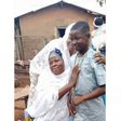 The deceased Ishmael Mensah and his mum.