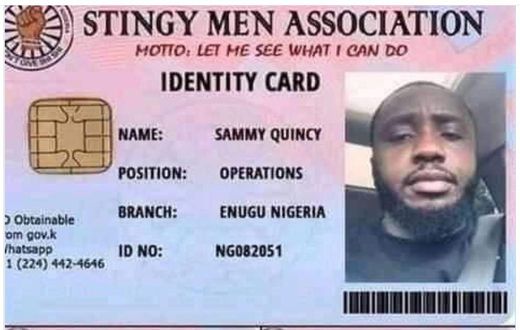 Stingy Men Association emerges online with details of its executives