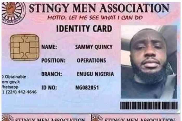 Stingy Men Association emerges online with details of its executives
