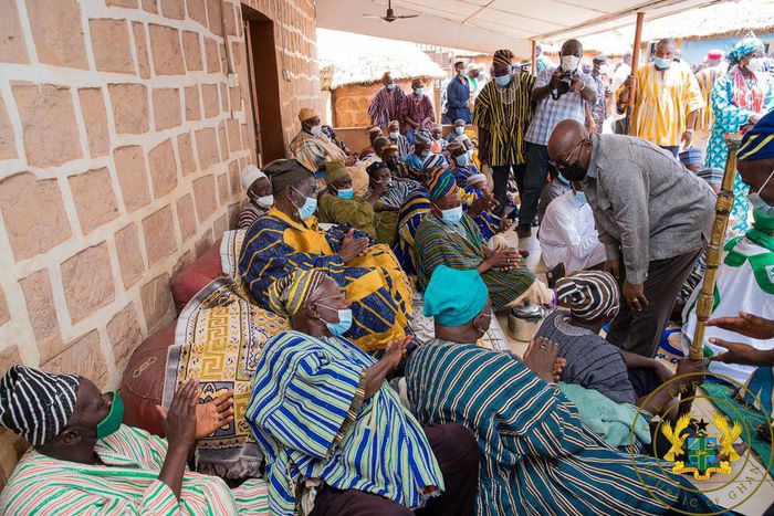 President Akufo-Addo tours  NE/R