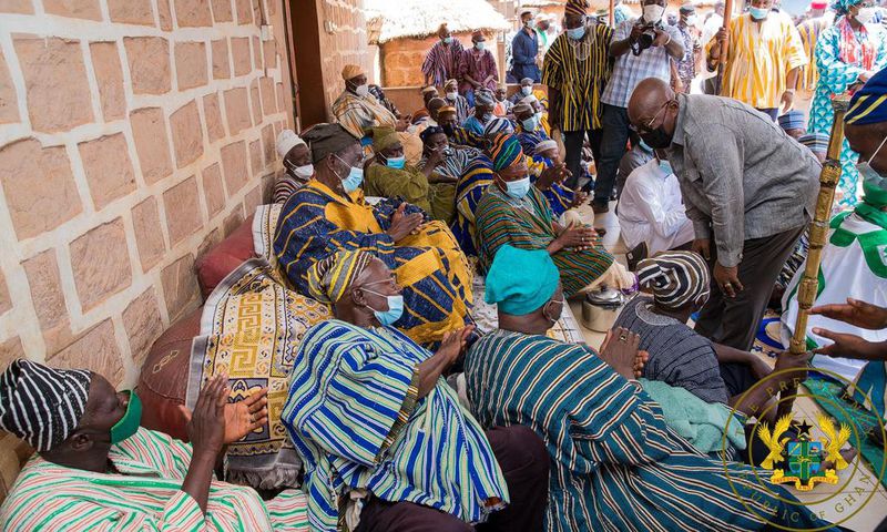 President Akufo-Addo tours  NE/R
