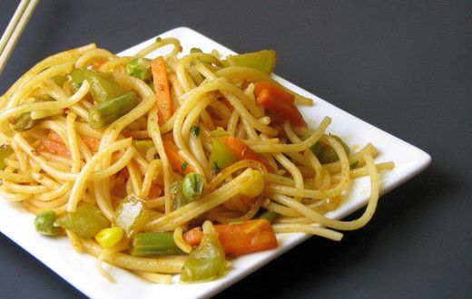 Assorted spaghetti