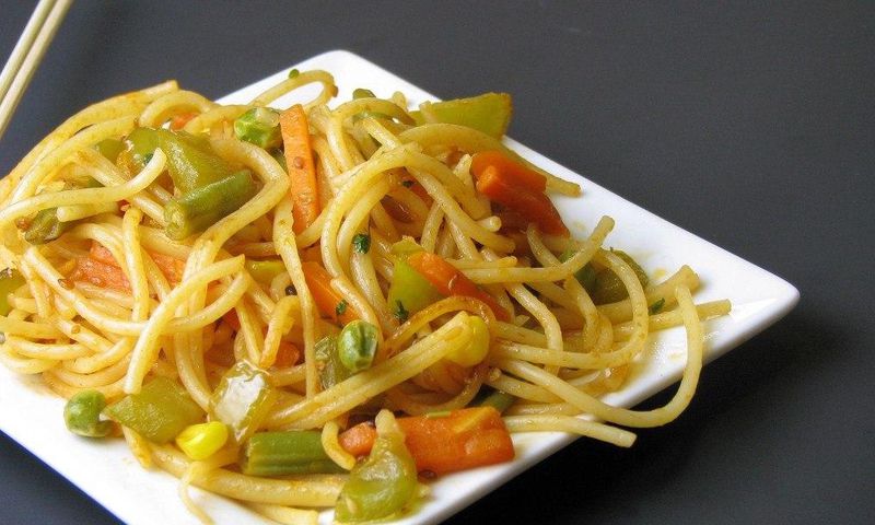 Assorted spaghetti