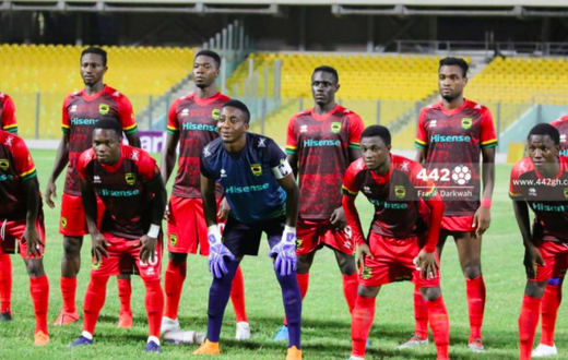 Asante Kotoko players test positive for COVID.