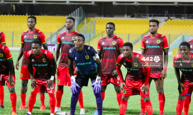 Asante Kotoko players test positive for COVID.