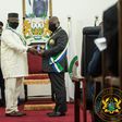 Photos: Akufo-Addo conferred with highest national award in Sierra Leone