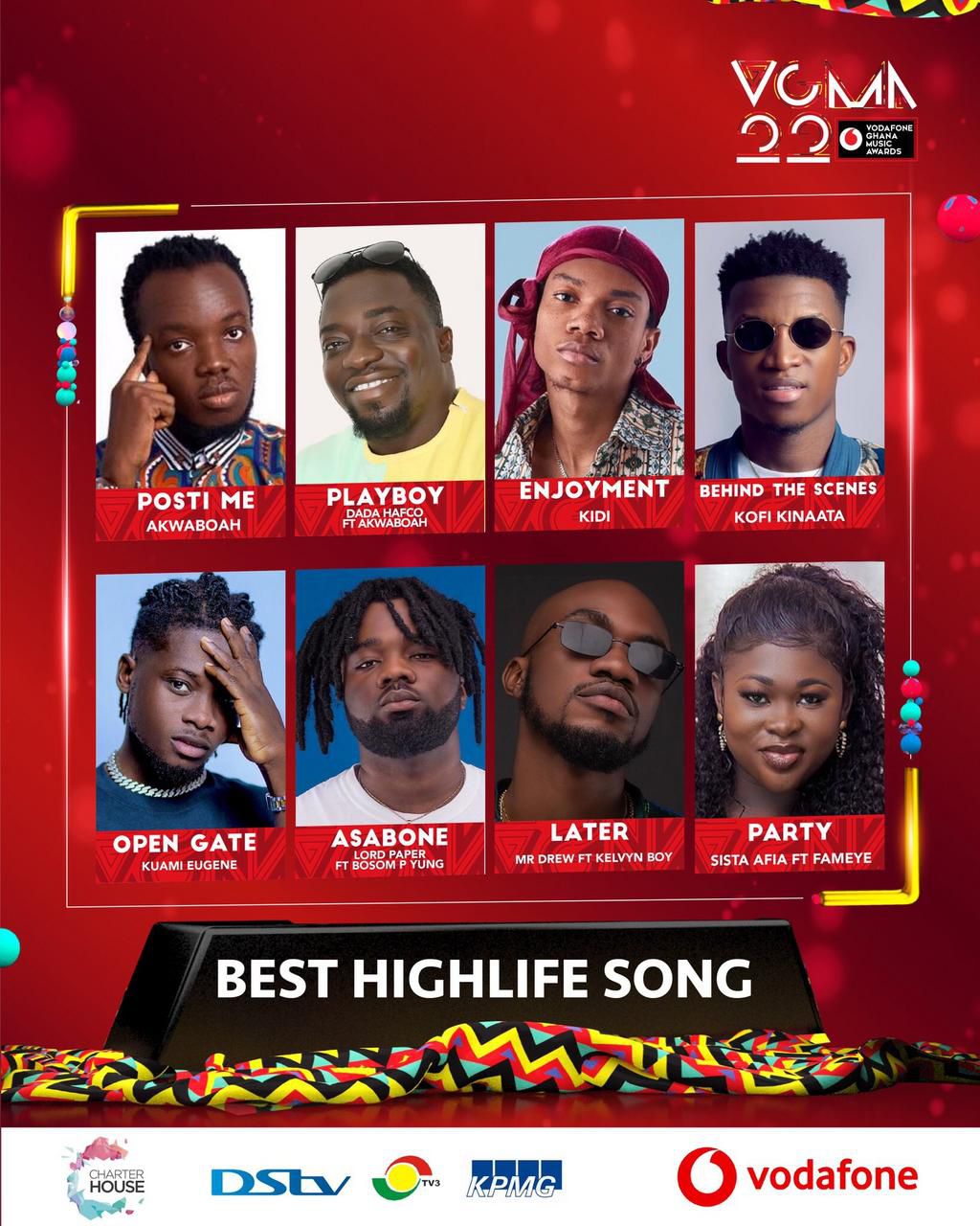 VGMA 2021 nominations list