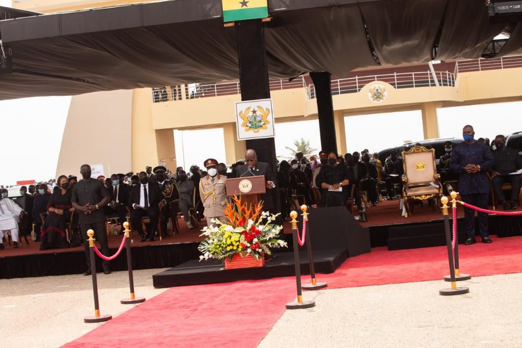 Jerry John Rawlings' funeral