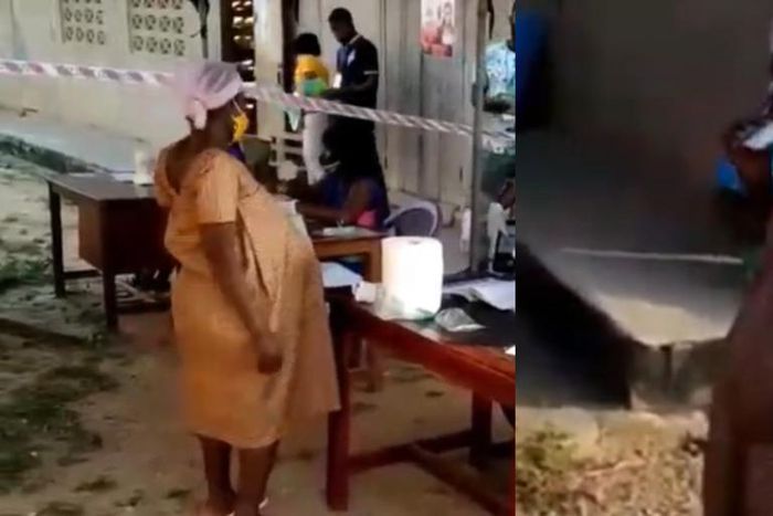 Election 2020: Woman in labour defies odds to cast her vote