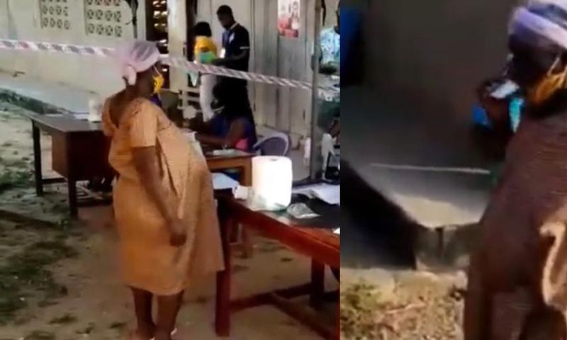 Election 2020: Woman in labour defies odds to cast her vote