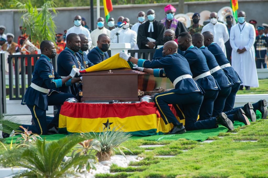 Jerry John Rawlings' funeral