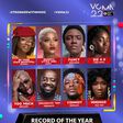 VGMA 2021 RECORD OF THE YEAR