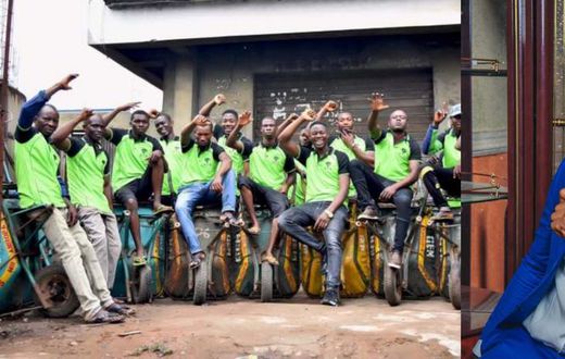 Man narrates how wheelbarrow pushing business has made him a millionaire with 20 employees