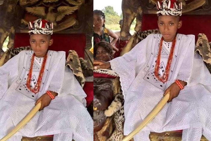 10-year-old boy crowned king in Nigeria’s Anambra state