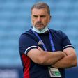 Ange Postecoglou, seen here in December 2020, will be tasked with restoring Celtic's supremacy over bitter rivals Rangers