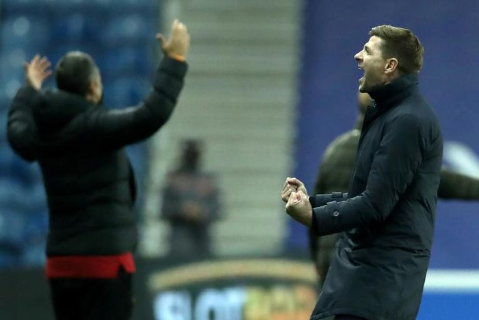 Steven Gerrard's Rangers are 19 points clear at the top of the Scottish Premiership