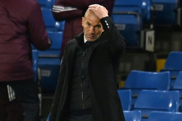 All over? Real Madrid coach Zinedine Zidane