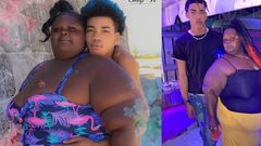 “I love her heart and not her looks” – Man says as he flaunts his girlfriend