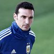 Argentina coach Lionel Scaloni, pictured in 2019, says he is worried about the Copa America taking place in Brazil during the pandemic