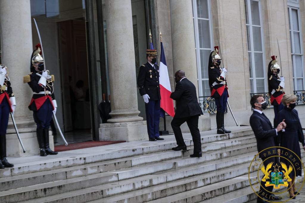 Nana Addo in France