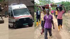 Ambulance used to convey cement as Ghanaians die due to its unavailability