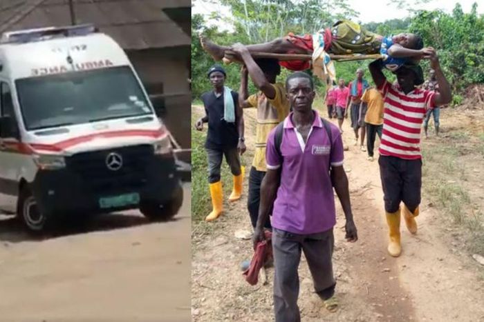 Ambulance used to convey cement as Ghanaians die due to its unavailability