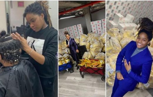 20-year-old beautiful hairdresser can’t believe she’s now a millionaire