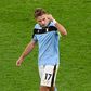 Immobile has scored 10 goals in all competitions this term