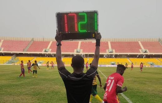 GFA bans two referees from officiating for the rest of the season