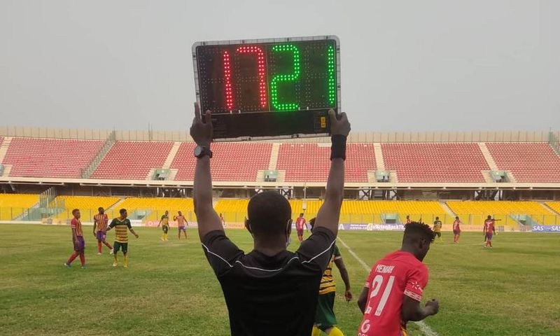 GFA bans two referees from officiating for the rest of the season