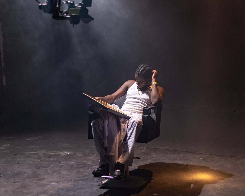 Deon Boakye and Kelvyn Boy in behind-the-scenes of Shame music video