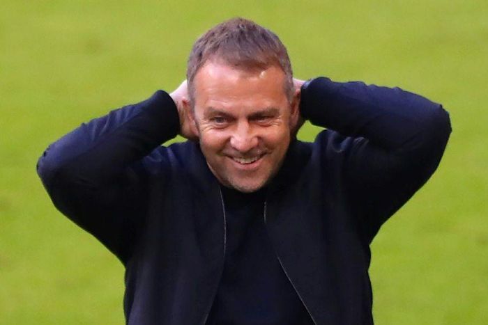 Hansi Flick savoured clinching the Bundesliga on Saturday