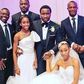 John Dumelo at Sonnie Badu and wife's wedding