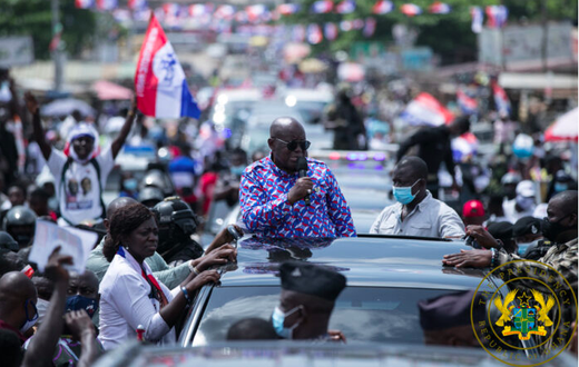 Election 2020: Akufo-Addo tours Greater Accra