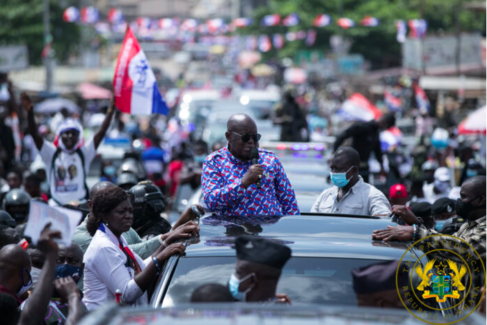 Election 2020: Akufo-Addo tours Greater Accra