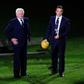 Giampiero Boniperti won five league titles and was Juve's record marksman until Alessandro Del Piero -- seen with him at the 2011 opening of the Juventus Stadium -- overtook his mark in 2010