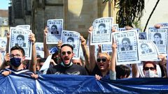 Bordeaux's "Ultramarines" supporter group staged a protest against club president Frederic Longuepee