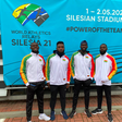 Ghana's 4x100m Mens Relay team