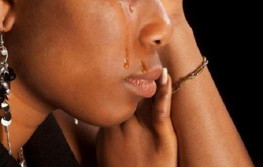 Who can rescue this crying woman? (Illustration)