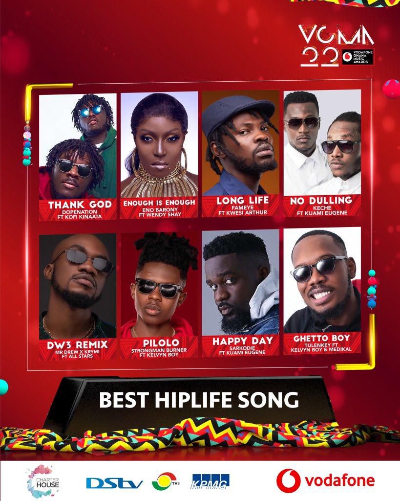 VGMA 2021 nominations list