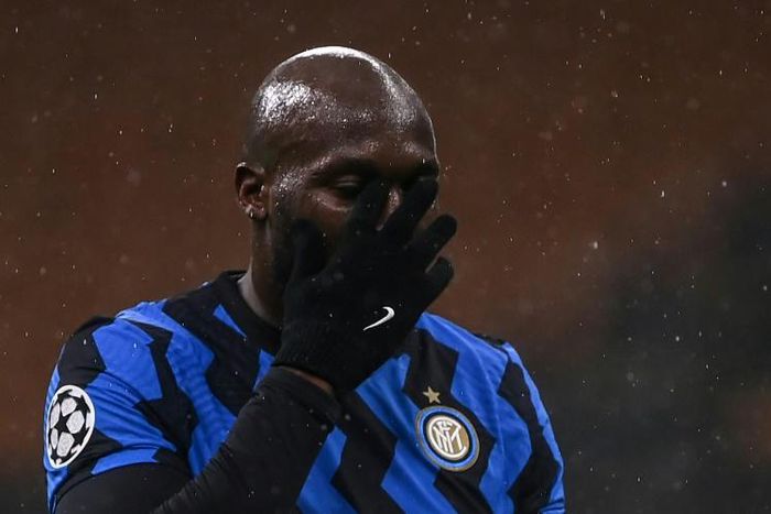 End of European campaign for Romelu Lukaku's Inter Milan.