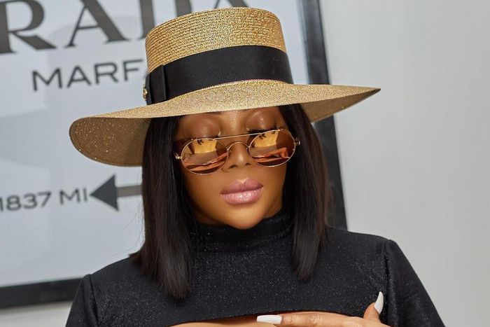 Nigeria media personality Toke Makinwa [Instagram/TokeMakinwa]