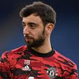 Manchester United midfielder Bruno Fernandes