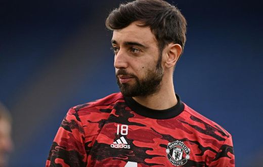 Manchester United midfielder Bruno Fernandes