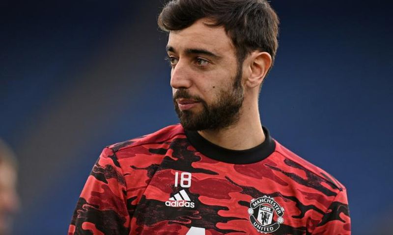 Manchester United midfielder Bruno Fernandes