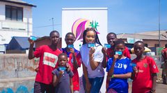 Stephanie Karikari: Former Miss Ghana registers 1000 kids on NHIS on her birthday