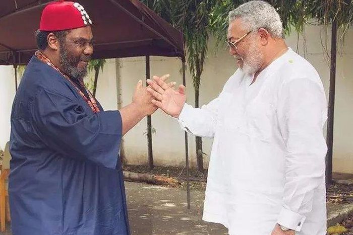 Pete Edochie sends tribute to late JJ Rawlings
