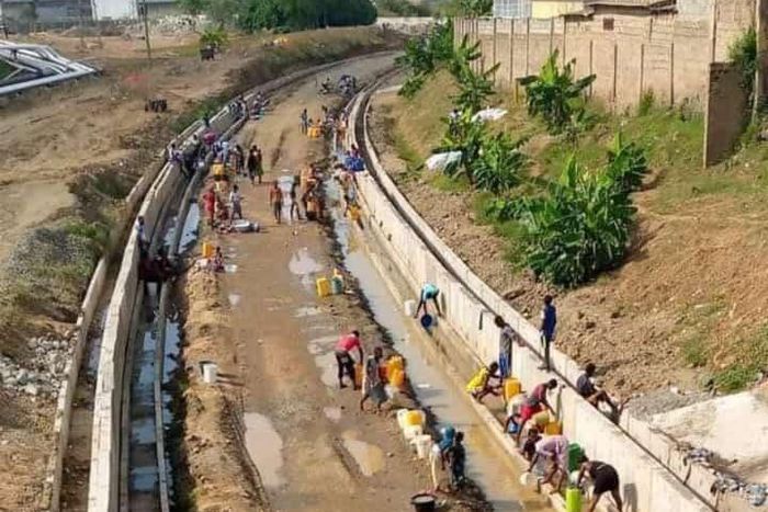 Water shortage in Tema Newtown
